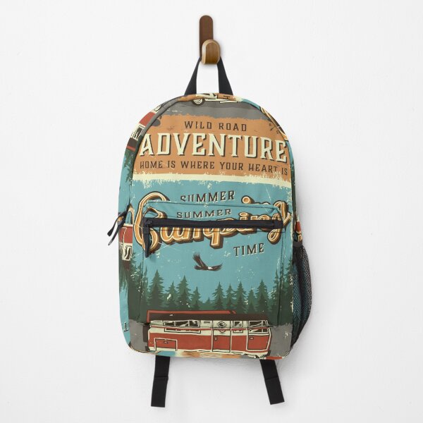 Item preview, Summer camping time for Hiking fishing and all sort of adventures for men and women and kids   designed and sold by TheFlipRepublic.