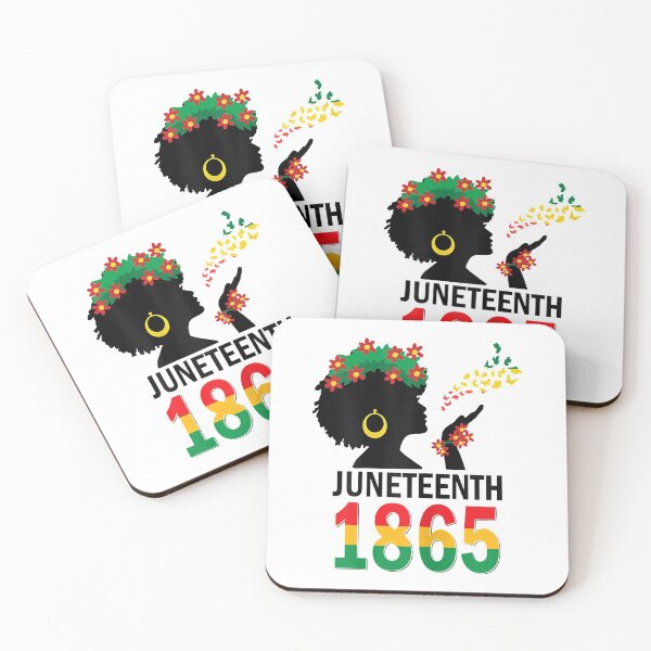 Item preview, Juneteenth Women Girls Kids Flag 1865 T-Shirt designed and sold by Expand-colombus.