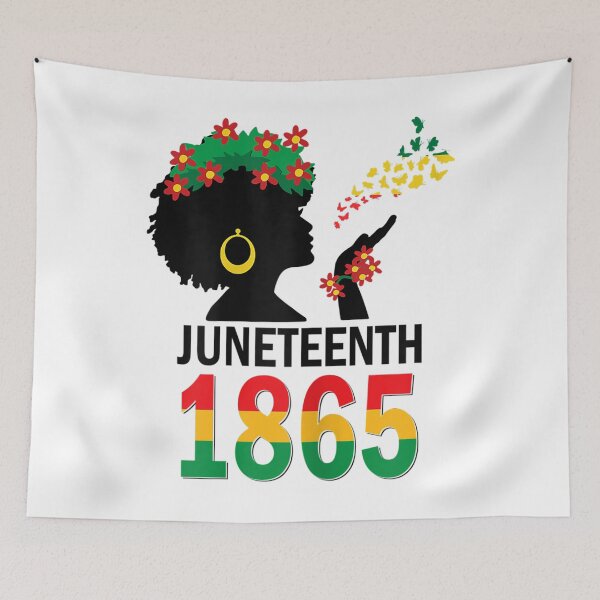 Item preview, Juneteenth Women Girls Kids Flag 1865 T-Shirt designed and sold by Expand-colombus.