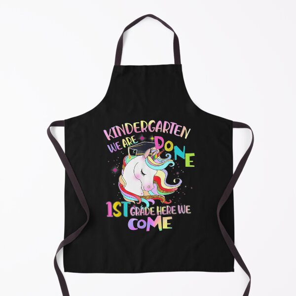 Item preview, Kindergarten We Are Done 1st Grade Here We Come Unicorn T-Shirt designed and sold by Expand-colombus.