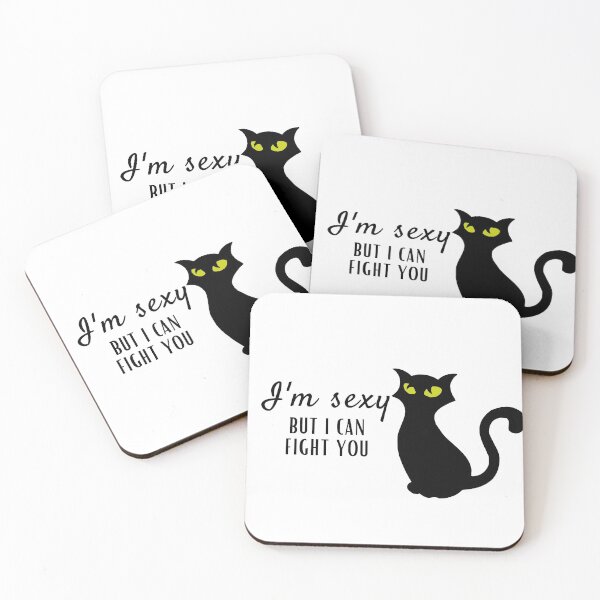 Item preview, I'm sexy but i can fight youcat designed and sold by discoverystore.
