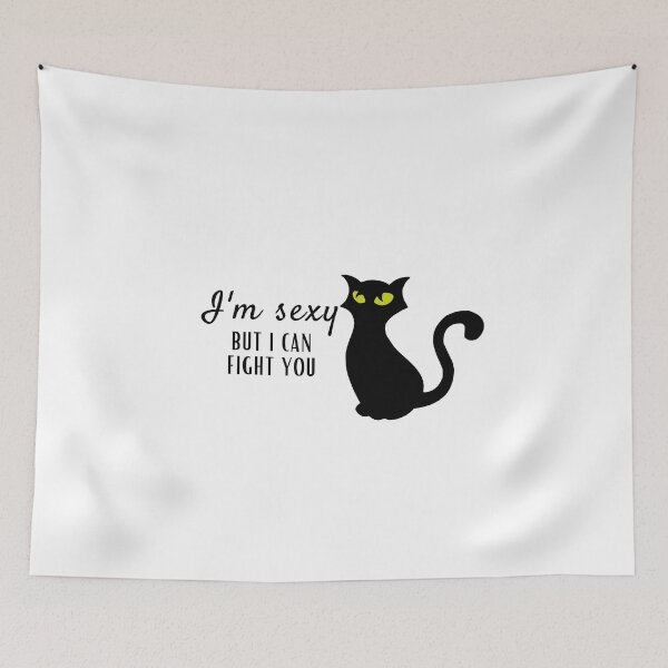 Item preview, I'm sexy but i can fight youcat designed and sold by discoverystore.