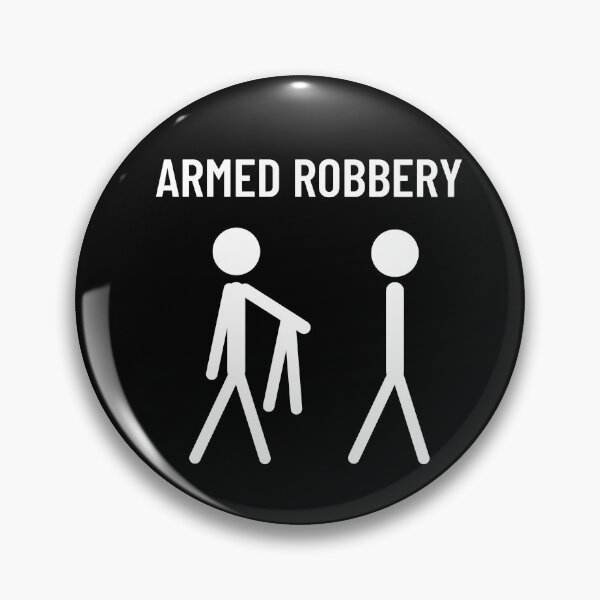 Item preview, Armed Robbery W designed and sold by Cloth Skraps.