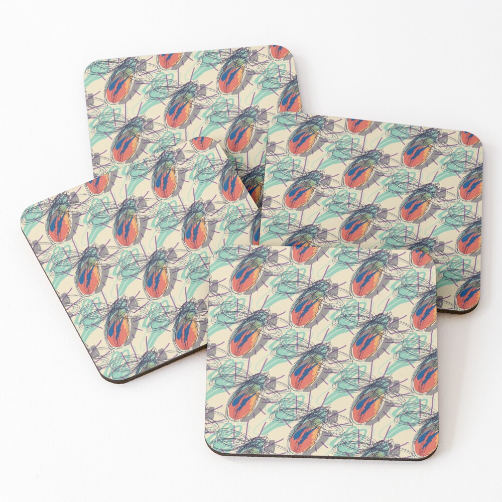 Item preview, Coasters (Set of 4) designed and sold by Sinmigo.