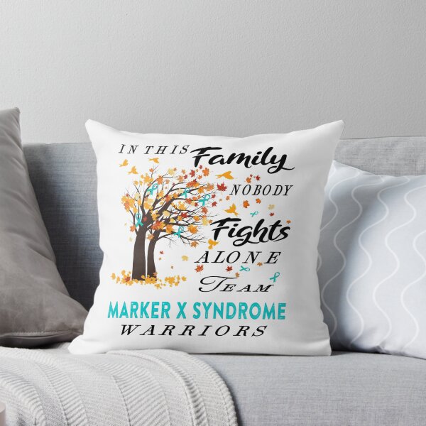 Item preview, In This Family No One Fight Alone Marker X Syndrome Awareness ribbon tree designed and sold by radianen.
