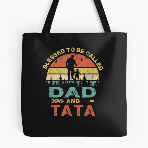 Item preview, Mens Blessed To Be Called Dad And Tata Gift Father's Day Funny T-Shirt designed and sold by Expand-colombus.