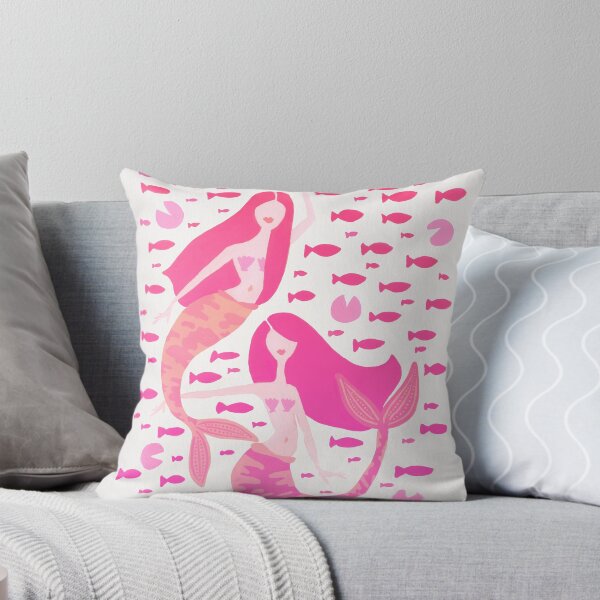 Item preview, Koi Mermaids – Pink Palette designed and sold by Cat Coquillette.