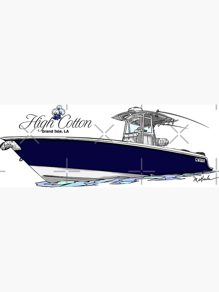 High cotton 32 Contender Center Console Postcard for Sale by Michael  Garber