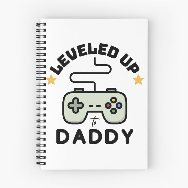 Item preview, Leveled Up To Daddy Fathers Day Video Game Controller Design designed and sold by modernfamgear.