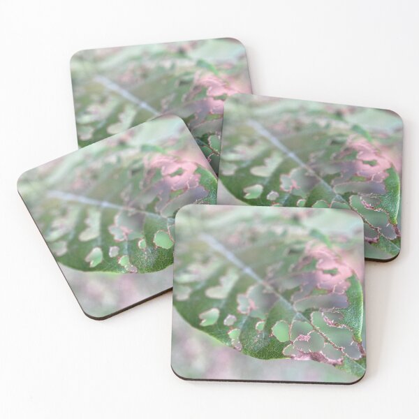 Item preview, Partially Insect Eaten Green Leaf designed and sold by Sinemathk.