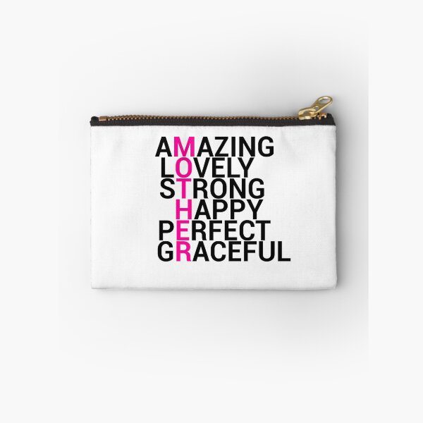 Item preview, A Mother is Amazing, Lovely, Strong, Happy, Perfect, Graceful Design prints beautifully on so many products designed and sold by beautifulcharm.