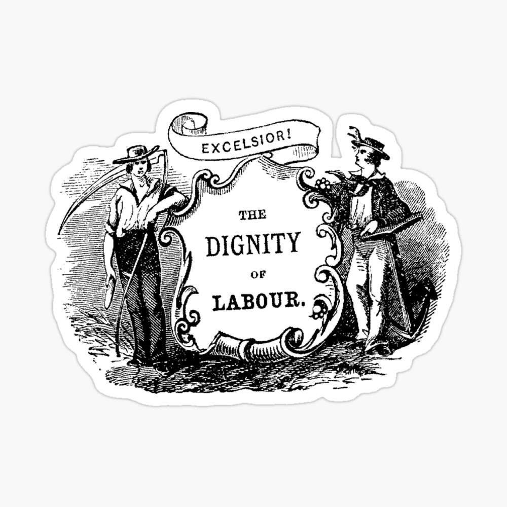 poster on dignity of labour - Brainly.in