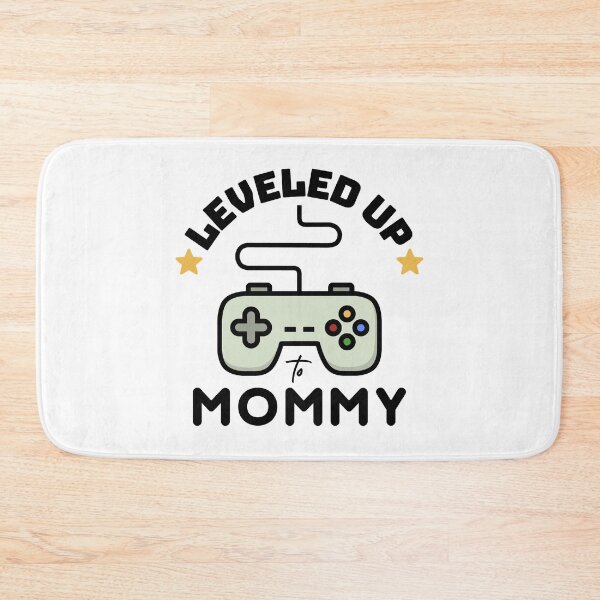 Item preview, Leveled Up To Mommy Mothers Day Video Game Controller Design designed and sold by modernfamgear.