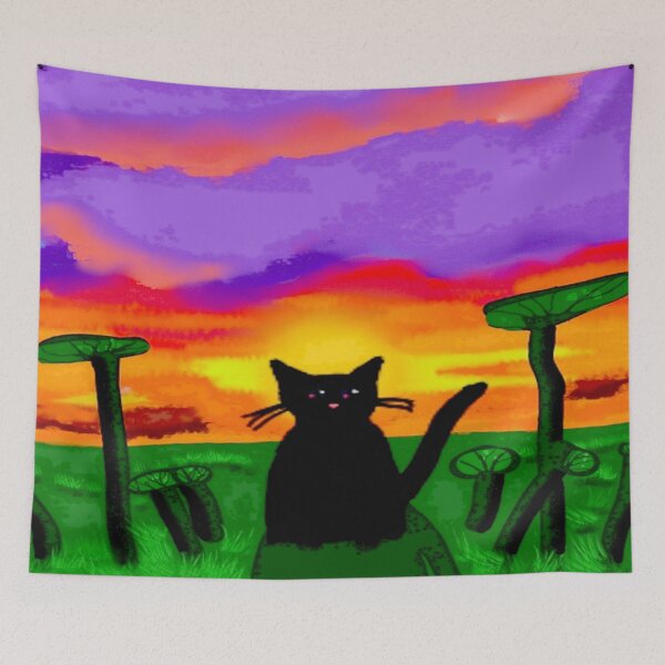 Item preview, Black Cat designed and sold by artcat2323.
