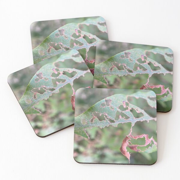 Item preview, Partially Insect Eaten Green Leaf designed and sold by Sinemathk.