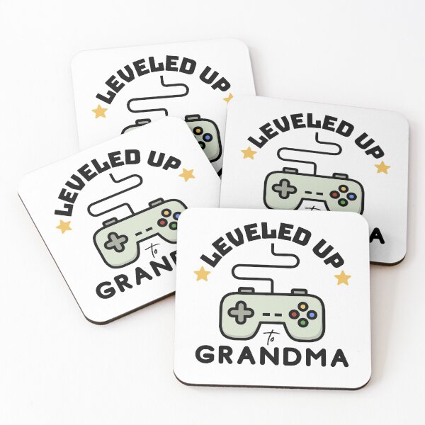 Item preview, Leveled Up To Grandma Mothers Day Video Game Controller Design designed and sold by modernfamgear.