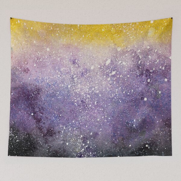 Item preview, Non-Binary Pride Galaxy designed and sold by Vianki.
