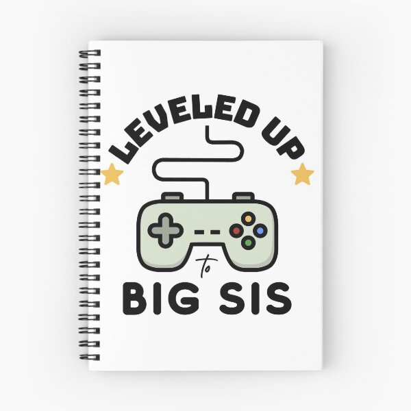Item preview, Leveled Up To Big Sis Video Game Controller Design designed and sold by modernfamgear.