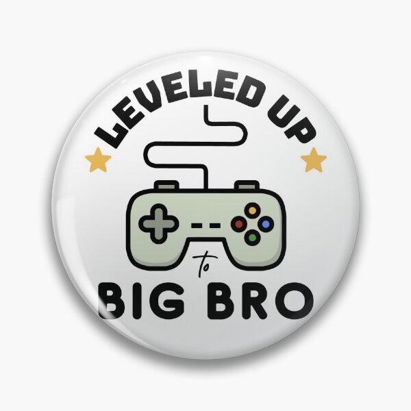 Item preview, Leveled Up To Big Bro Video Game Controller Design designed and sold by modernfamgear.
