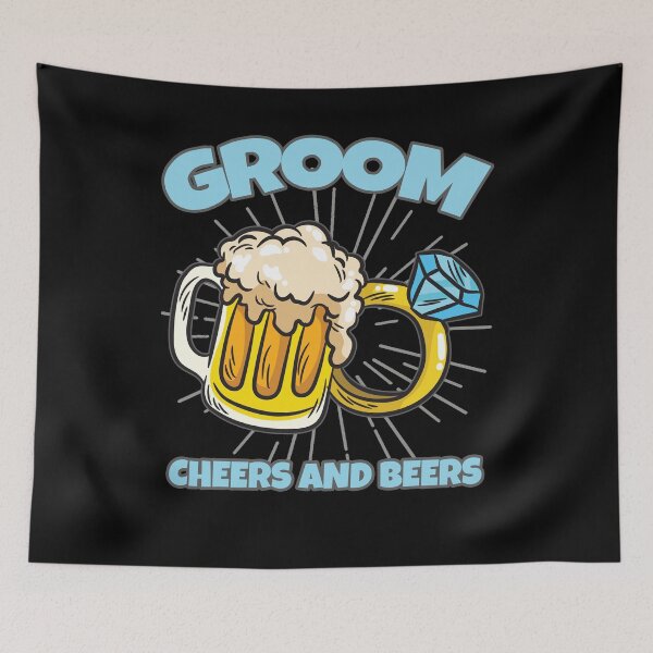 Item preview, Groom Cheers and Beers Stag Party designed and sold by Moonpie90.