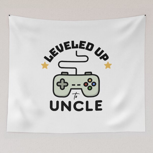 Item preview, Leveled Up To Uncle Video Game Controller Design designed and sold by modernfamgear.