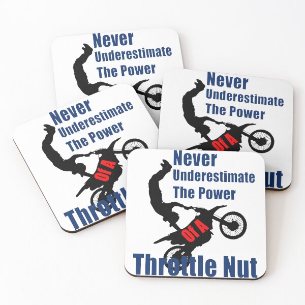 Item preview, NEVER UNDERESTIMATE THE POWER THROTTLE NUT designed and sold by Balll130.