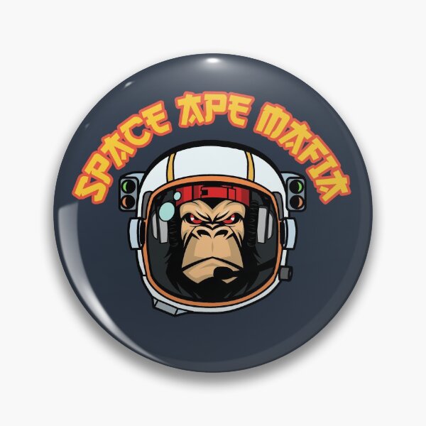Item preview, Space Ape Mafia - Chimpanzee Helmet designed and sold by Chubuter.
