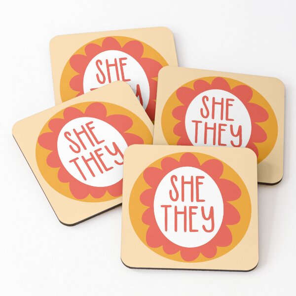 Item preview, She They Pronoun designed and sold by embaerrawr.