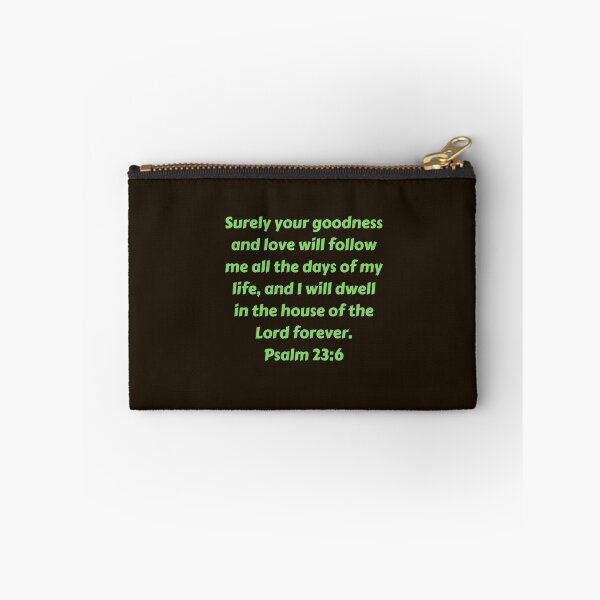 Artikelvorschau, Bible Verse Psalm 23:6 entworfen und verkauft von Prayingwarrior.