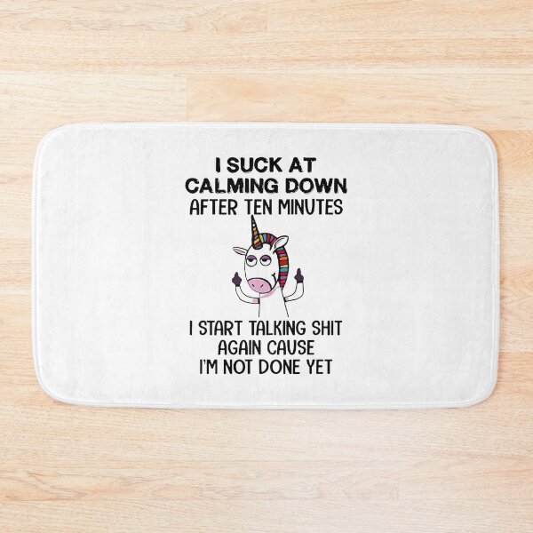 Item preview, UNICORN I SUCK AT CALMING DOWN designed and sold by Balll130.