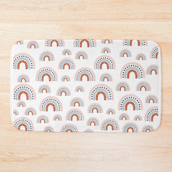 Item preview, Pink And Blue Rainbow Pattern With Stars designed and sold by LunarAndSoul.