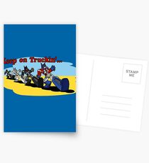 That's Just Prime Truckin Postcards