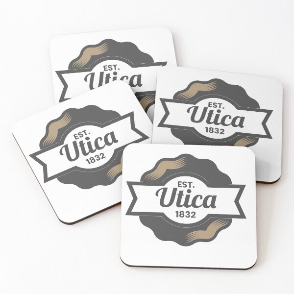 Item preview, Utica Est 1832, Utica New York, home of the chicken riggies and tomato pie. Show your Utica pride. designed and sold by techdave.