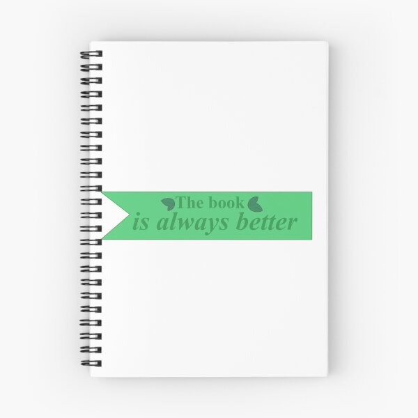 Item preview, The book is always better - green designed and sold by JasiDraws.