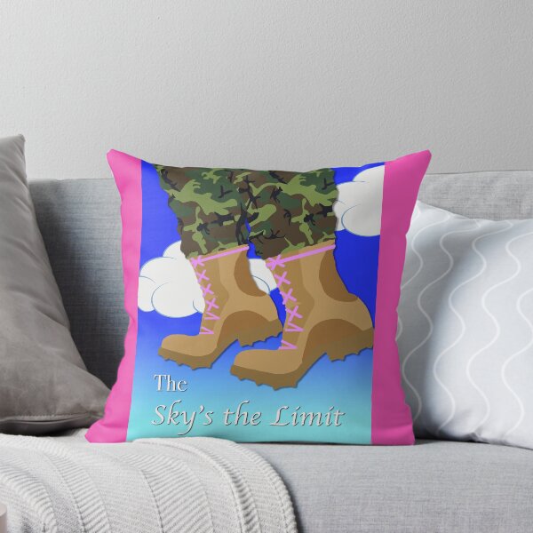 Item preview, The Sky's The Limit Female Camo Boots in Air designed and sold by ShoaffBallanger.