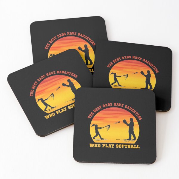 Item preview, BEST DADS HAVE DAUGHTERS WHO PLAY SOFTBALL designed and sold by Balll130.