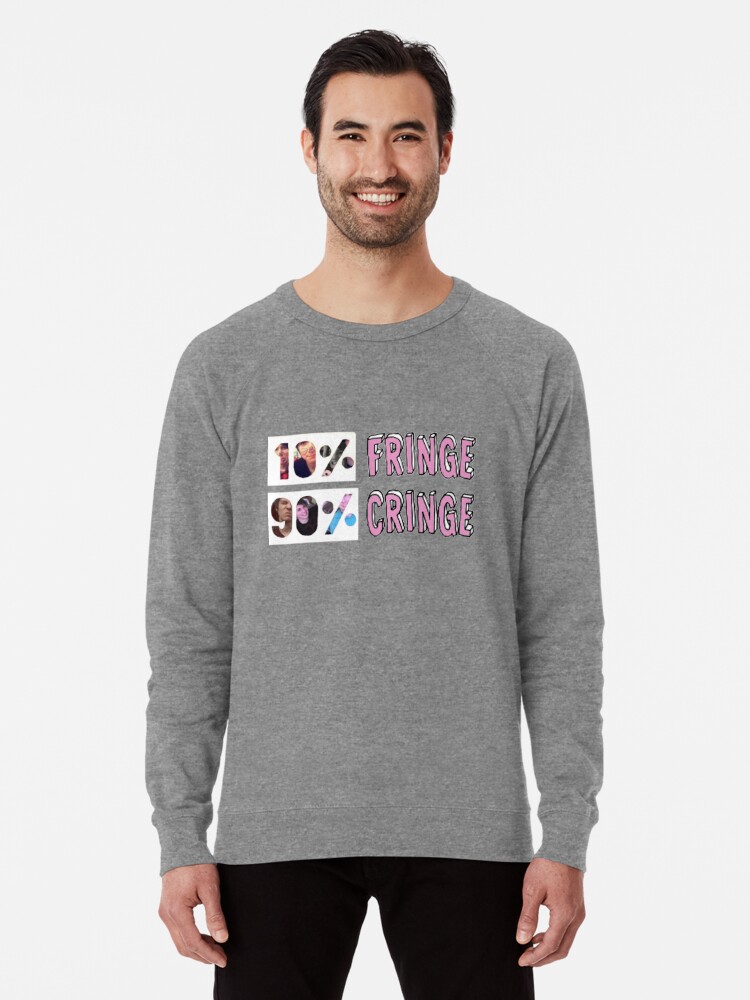 sweatshirt with fringe
