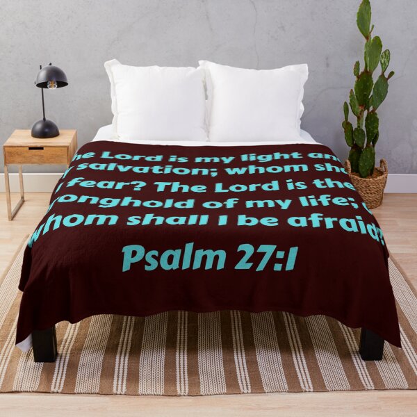 Item preview, Bible Verse Psalm 27:1 designed and sold by Prayingwarrior.
