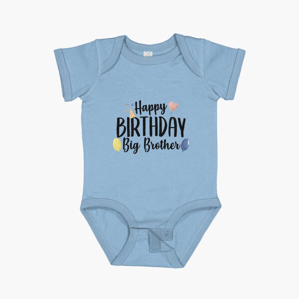 Item preview, Happy Birthday Big Brother designed and sold by TheShirtLounge.