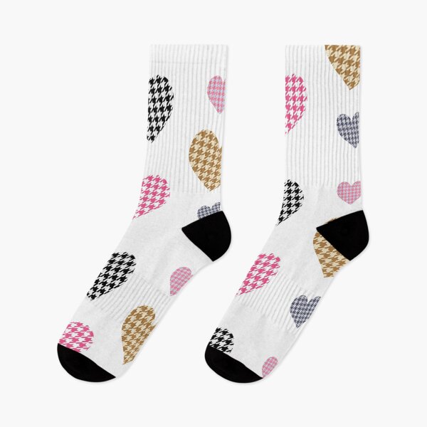 Item preview, Preppy Houndstooth Hearts  designed and sold by art-by-gui.