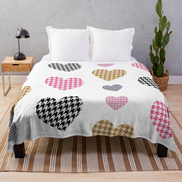 Item preview, Preppy Houndstooth Hearts designed and sold by art-by-gui.