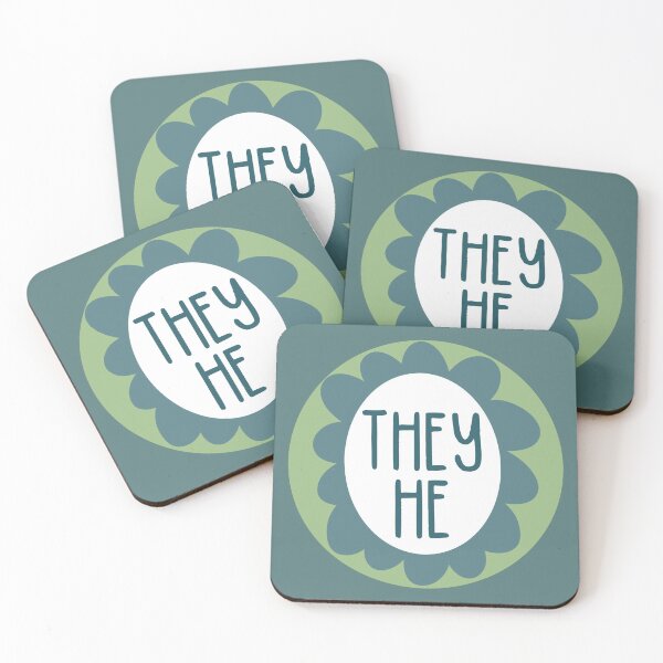 Item preview, They He Pronoun designed and sold by embaerrawr.