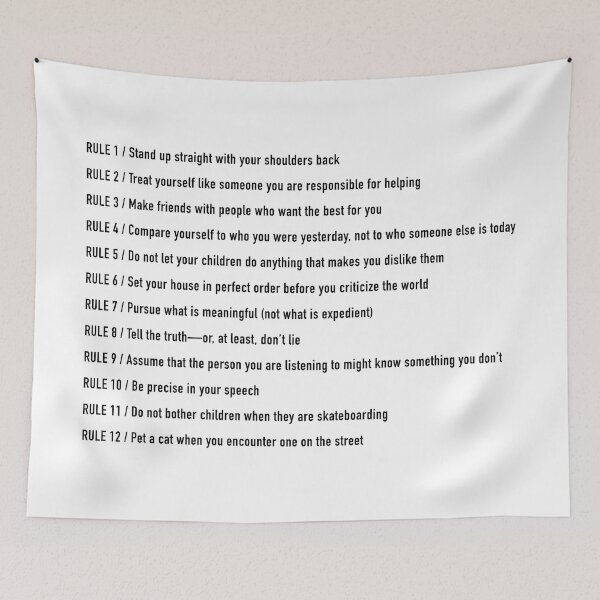 Item preview, 12 rules for life designed and sold by corbrand.