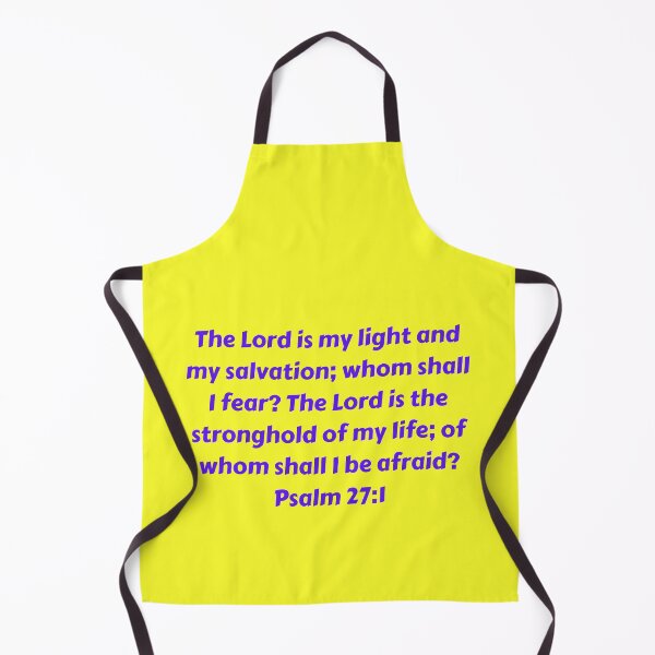 Artikelvorschau, Bible Verse Psalm 27:1 entworfen und verkauft von Prayingwarrior.