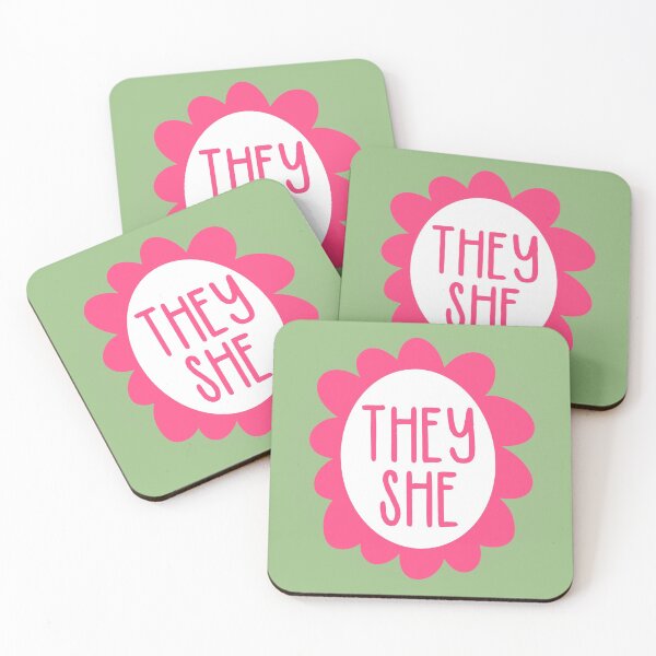 Item preview, They She Pronoun designed and sold by embaerrawr.