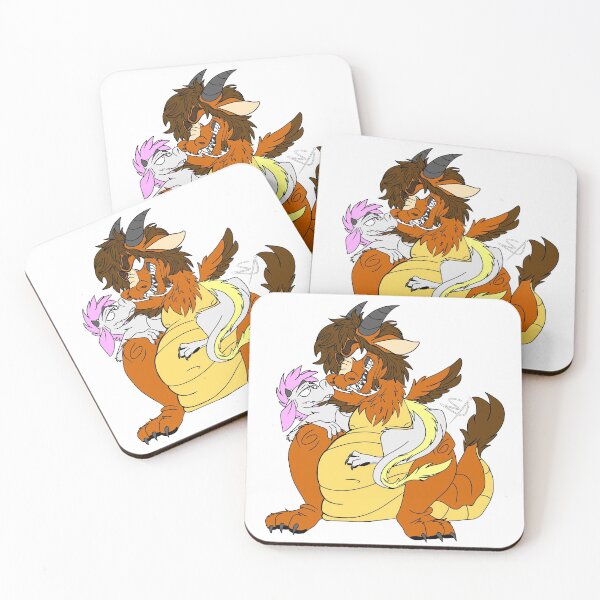 Item preview, Pride dragons- Bear and Twink designed and sold by SidIsScreaming.