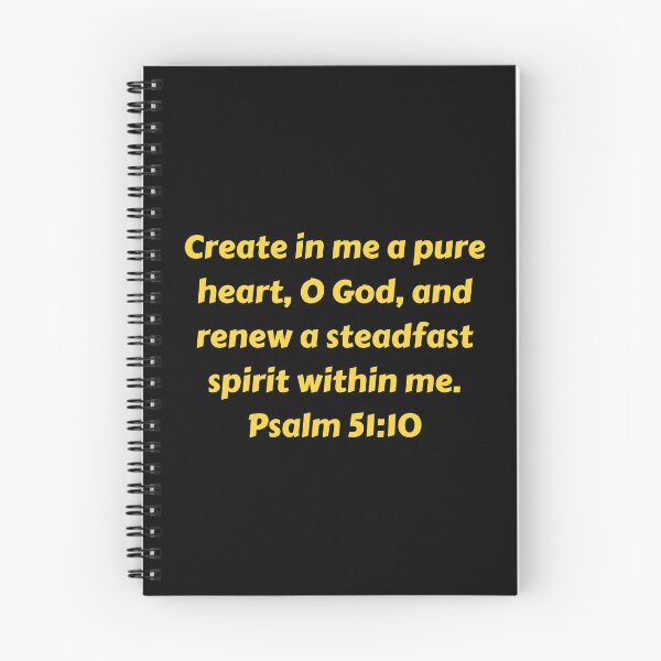 Artikelvorschau, Bible Verse Psalm 51:10 entworfen und verkauft von Prayingwarrior.