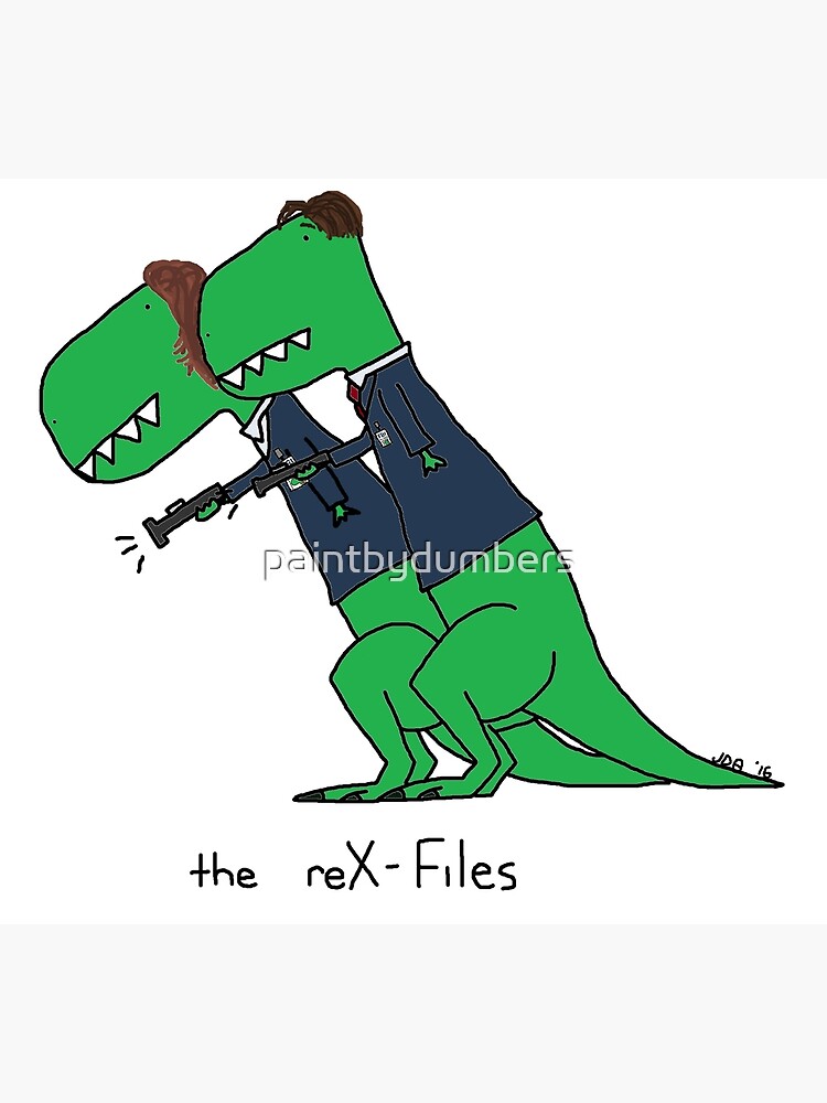 "the reXFiles" Poster for Sale by paintbydumbers Redbubble