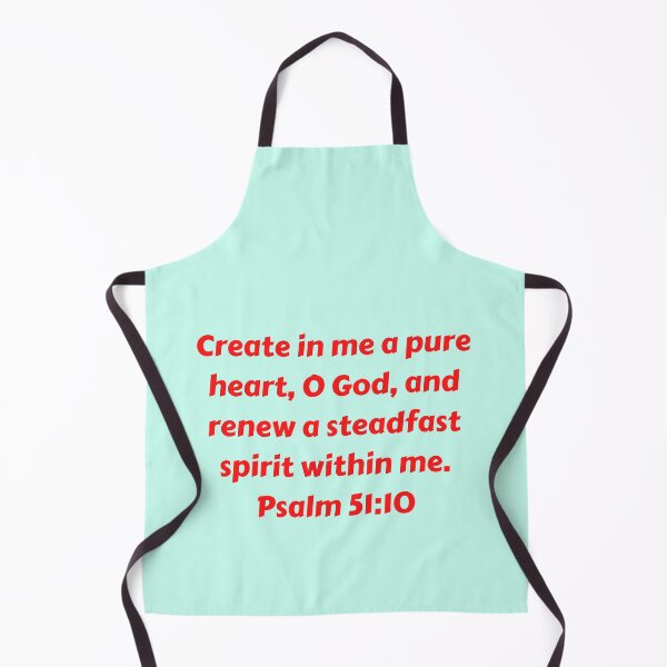 Artikelvorschau, Bible Verse Psalm 51:10 entworfen und verkauft von Prayingwarrior.