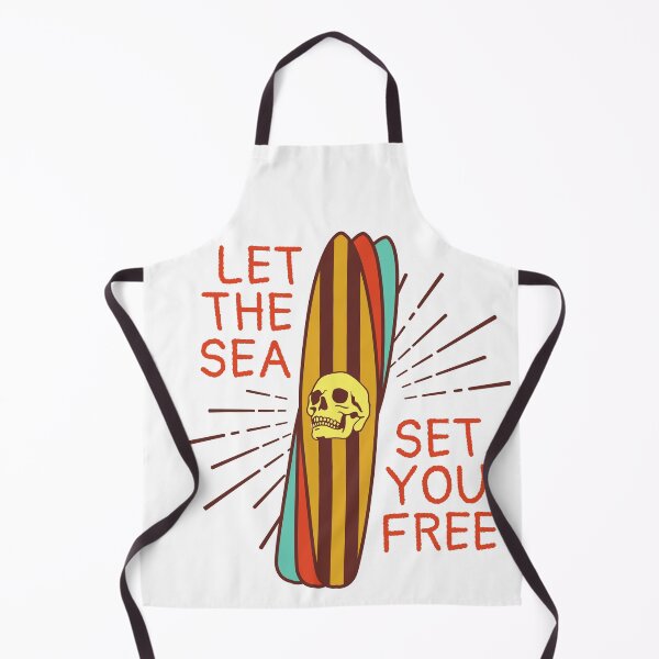 Item preview, Let The Sea Set You Free my first surfboard designed and sold by fridayNightfunk.